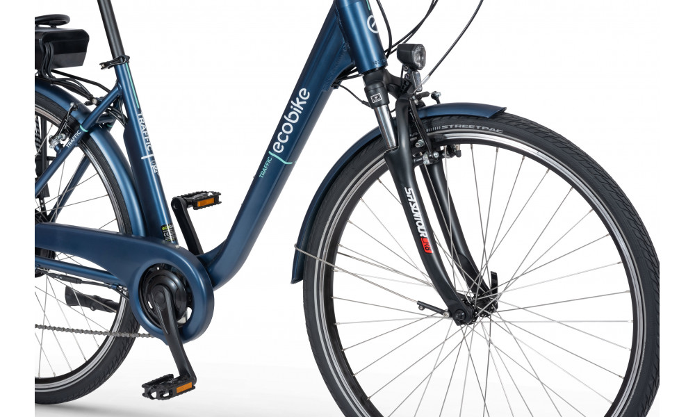 Elektrinis dviratis Ecobike Traffic 28 Blue 468Wh - 2