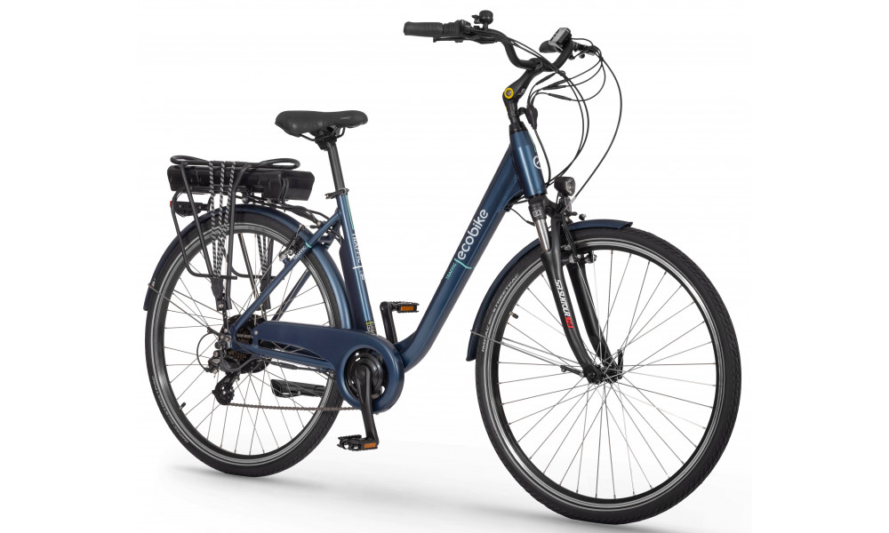 Elektrinis dviratis Ecobike Traffic 28 Blue 468Wh - 4