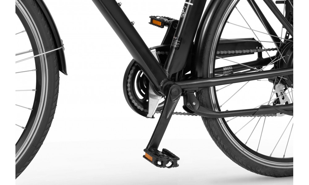 Elektrinis dviratis Ecobike Traffic 28 M Black 468Wh - 10
