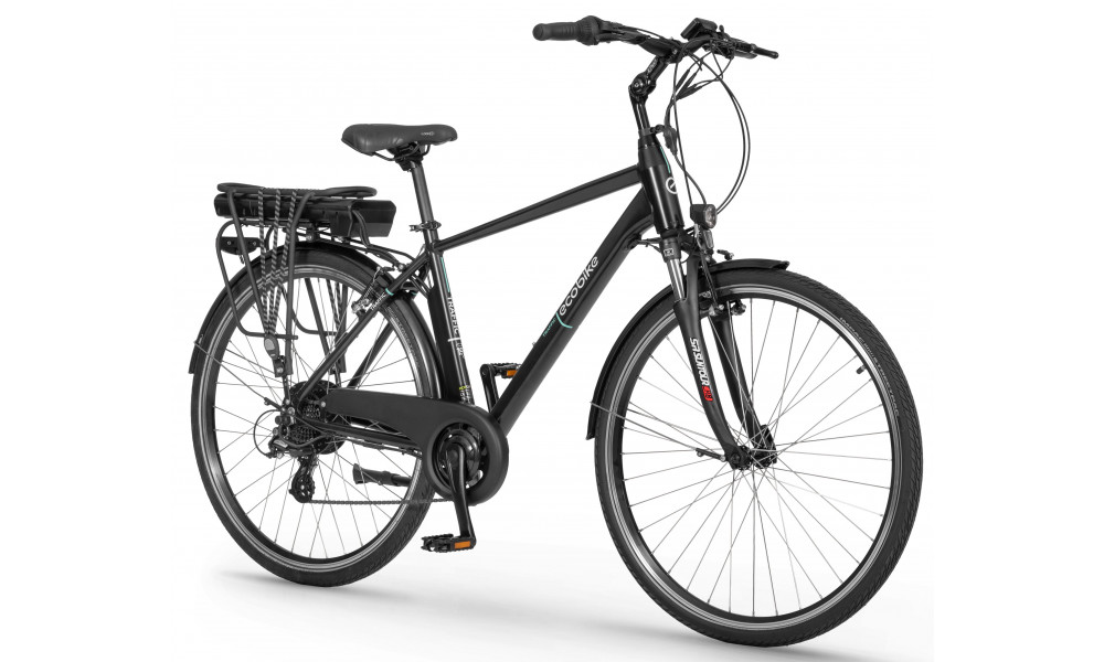 Elektrinis dviratis Ecobike Traffic 28 M Black 522Wh - 3