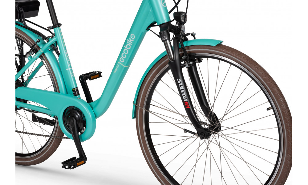 Elektrinis dviratis Ecobike Traffic 28 Mint 522Wh - 2