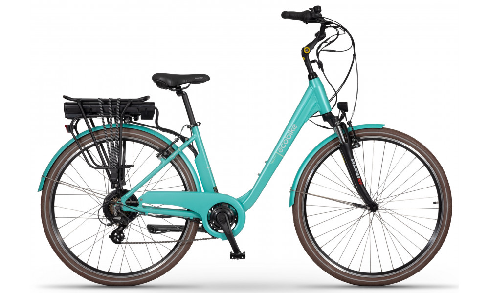 Elektrinis dviratis Ecobike Traffic 28 Mint 630Wh - 1