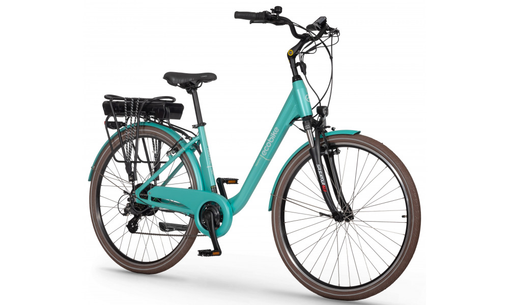 Elektrinis dviratis Ecobike Traffic 28 Mint 630Wh - 4