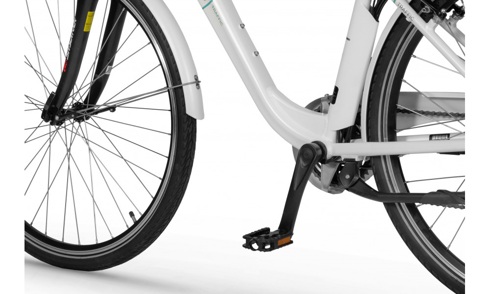 Elektrinis dviratis Ecobike Traffic White 468Wh - 8
