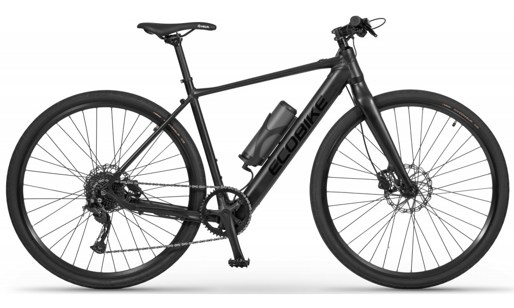 Elektrinis dviratis Ecobike Urban Plus 10 + 7 Ah 601Wh - 1