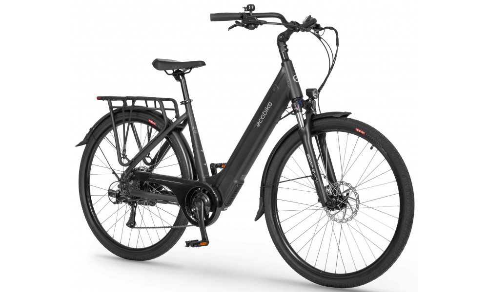 Elektrinis dviratis Ecobike X-City Black V3 504Wh - 5