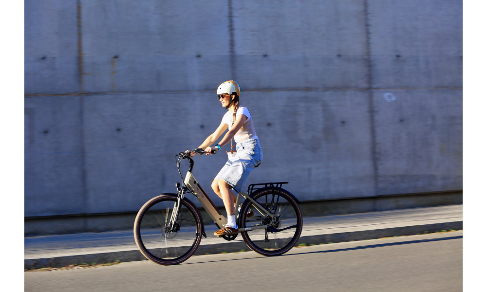 Elektrinis dviratis Ecobike X-City Cappuccino V3 504Wh - 8