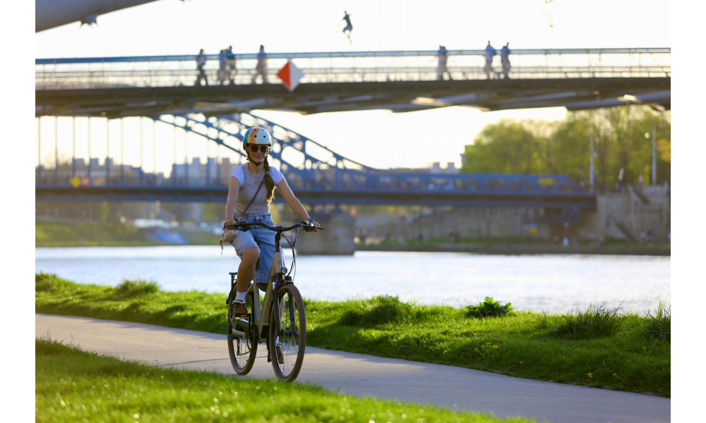 Elektrinis dviratis Ecobike X-City Cappuccino V3 504Wh - 13