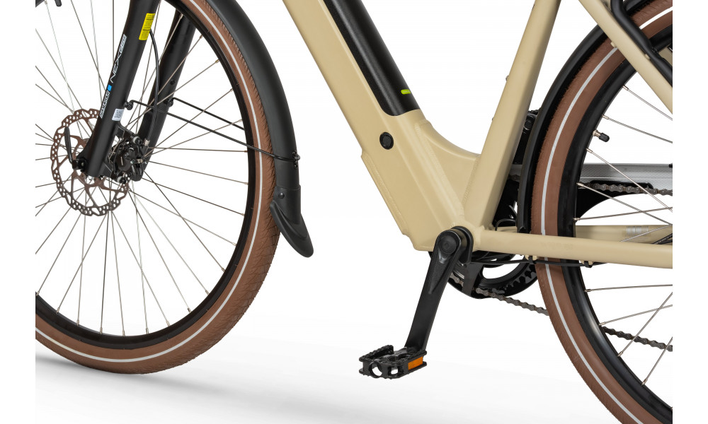 Elektrinis dviratis Ecobike X-City Cappuccino V3 504Wh - 19