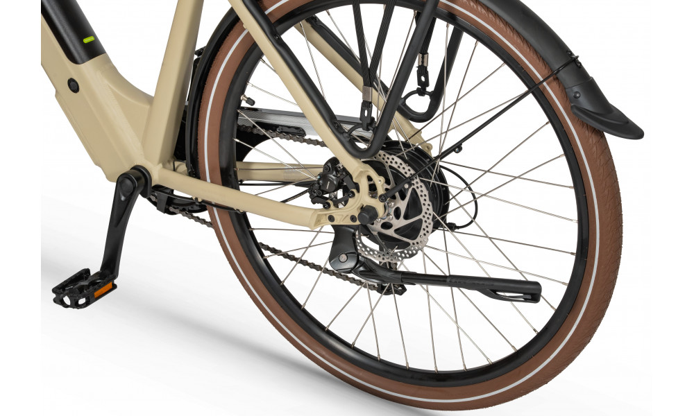 Elektrinis dviratis Ecobike X-City Cappuccino V3 504Wh - 21