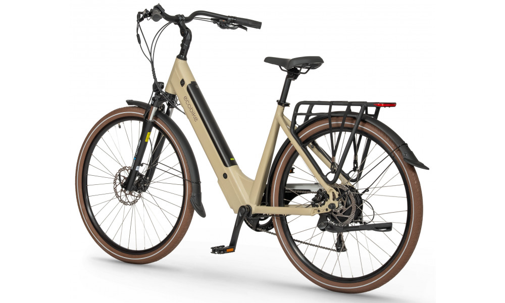 Elektrinis dviratis Ecobike X-City Cappuccino V3 630Wh - 12