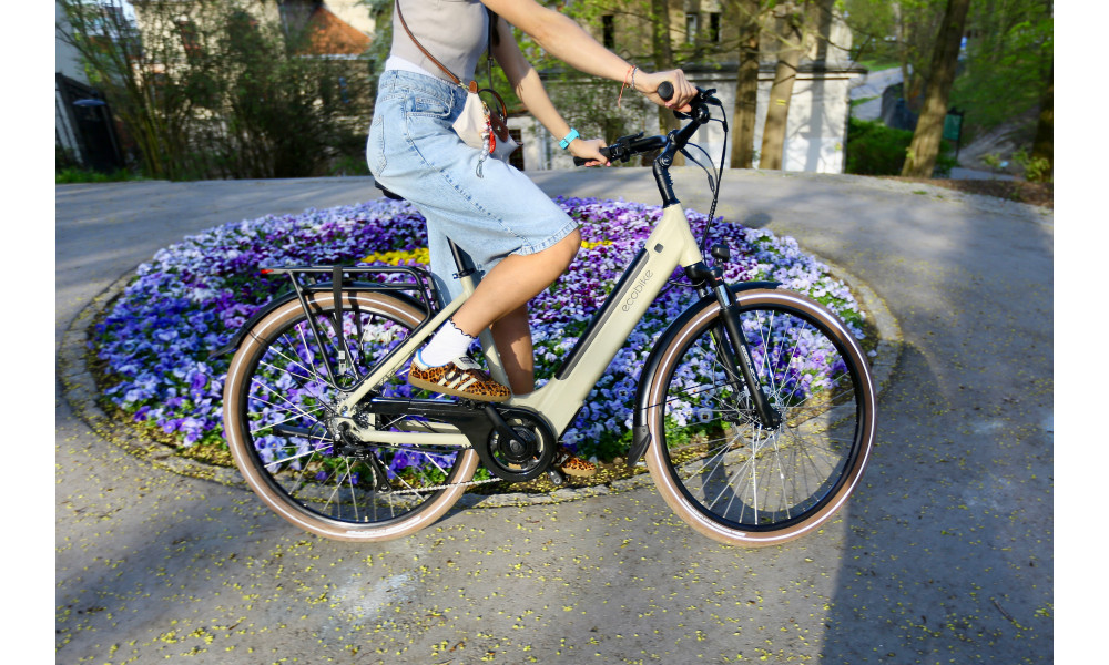 Elektrinis dviratis Ecobike X-City Cappuccino V3 630Wh - 34