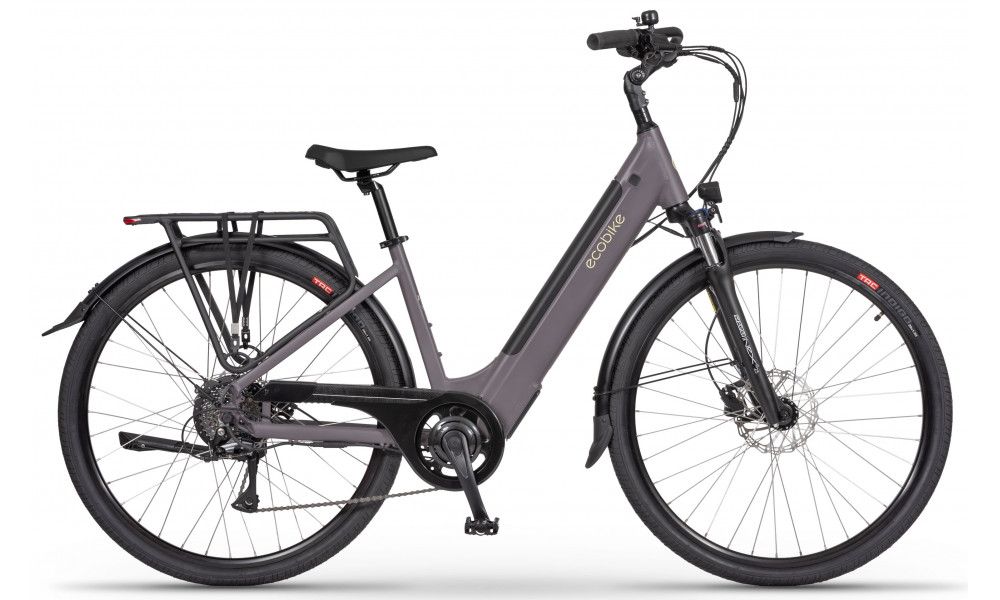 Elektrinis dviratis Ecobike X-City Coffee V3 504Wh - 1