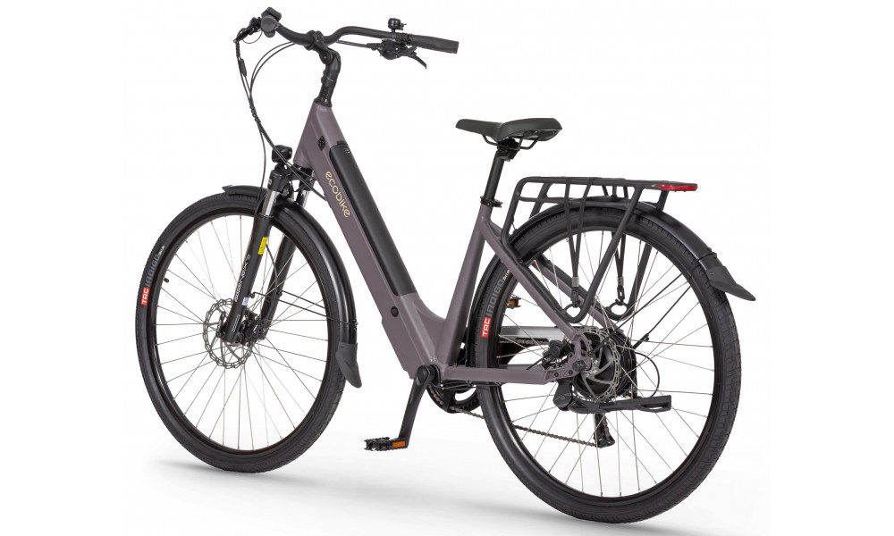Elektrinis dviratis Ecobike X-City Coffee V3 504Wh - 4