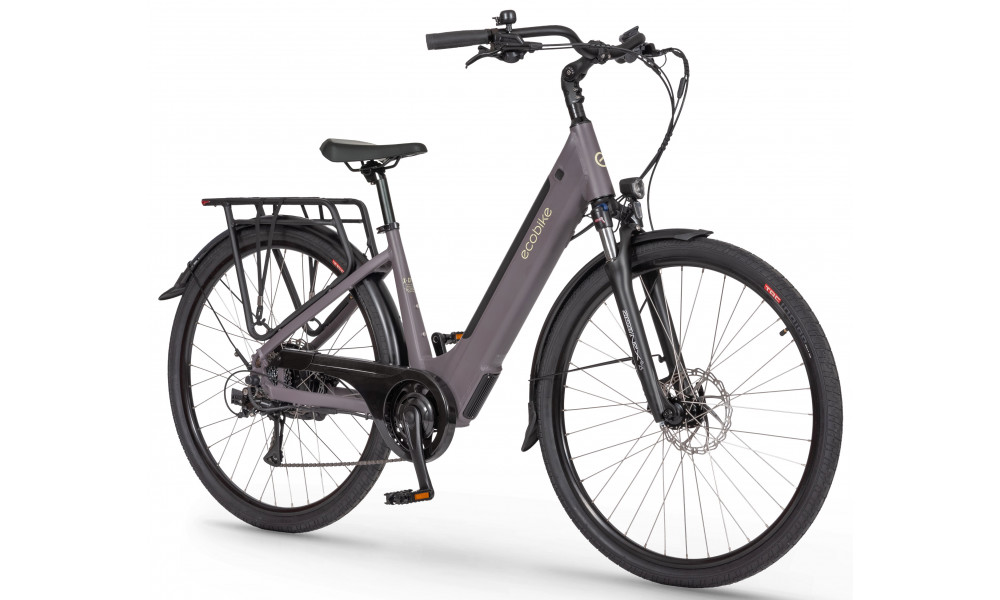 Elektrinis dviratis Ecobike X-City Coffee V3 504Wh - 5