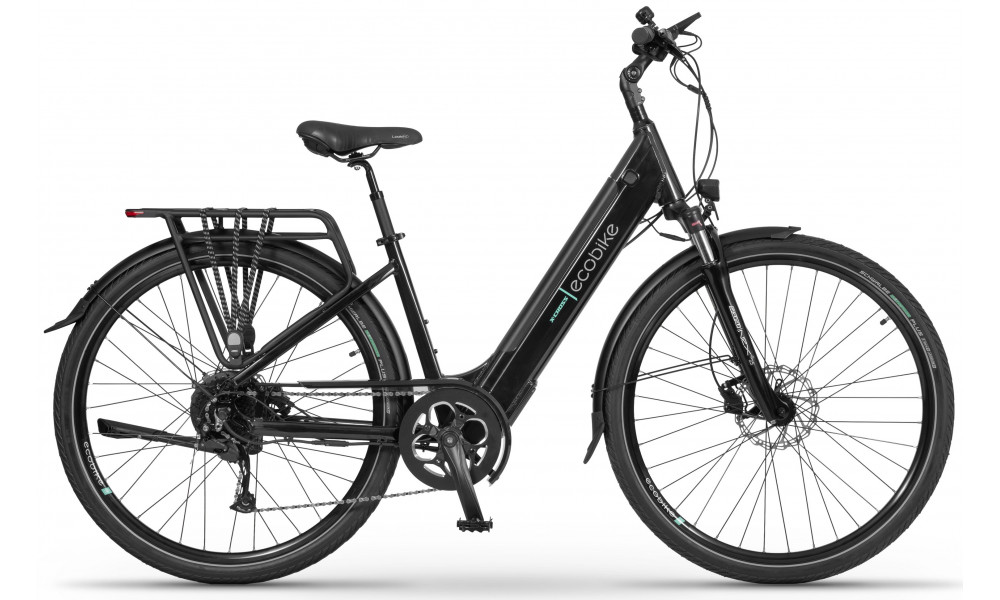 Elektrinis dviratis Ecobike X-Cross Black 504Wh - 1