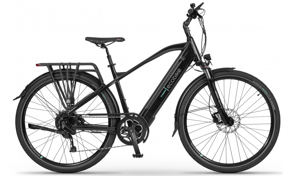 Elektrinis dviratis Ecobike X-Cross M Black 504Wh - 1