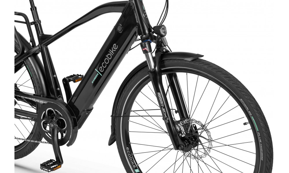 Elektrinis dviratis Ecobike X-Cross M Black 630Wh - 2