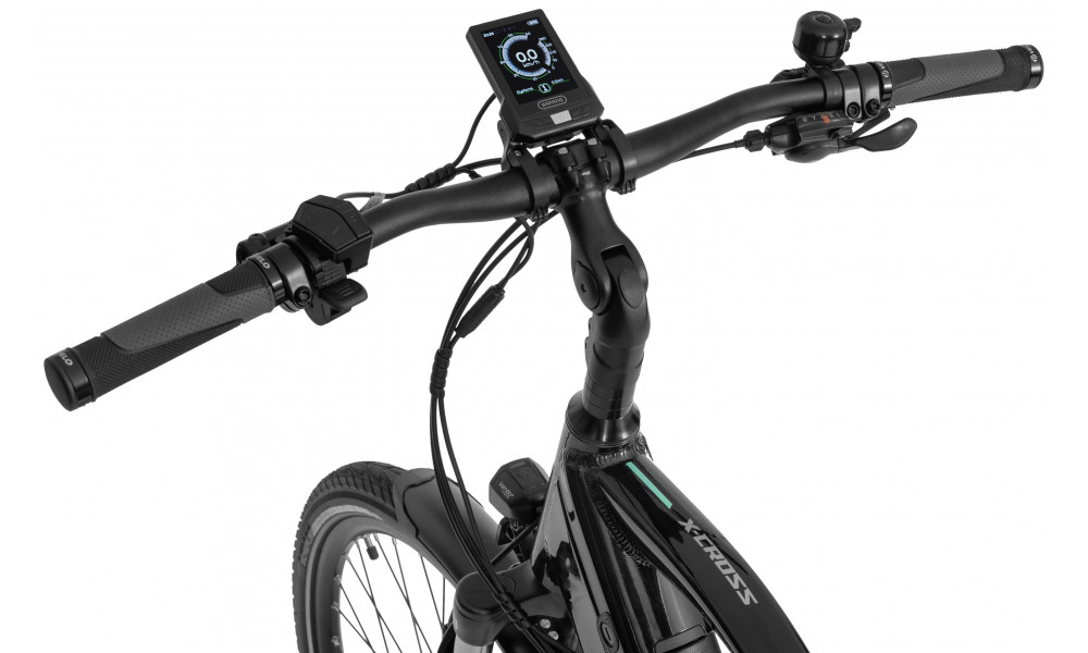 Elektrinis dviratis Ecobike X-Cross M Black 630Wh - 7