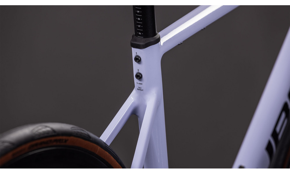 Dviratis Cube Attain Race cyclamen'n'black 2026 - 5