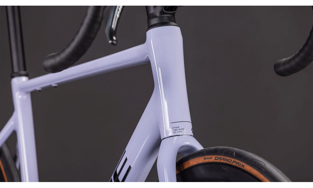 Dviratis Cube Attain Race cyclamen'n'black 2026 - 8