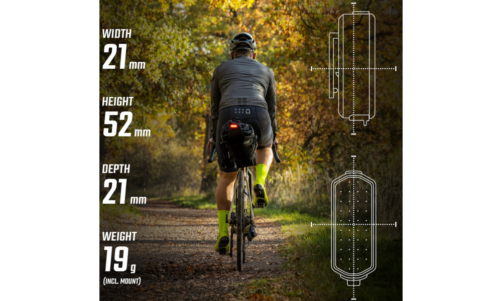 Galinė lempa Sigma Nyte Clip USB - 9