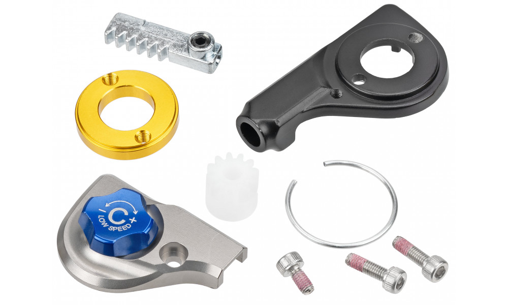 Išorinio užrakto ant šakės dalys SR Suntour SF12 Axon/Epicon all RL-RC forks (FKE420) 