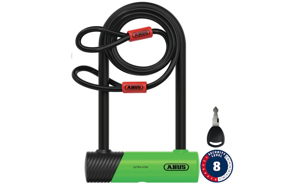 Spyna Abus Ultra Mini 410K/150HB180 green SH + Cobra 10/120 
