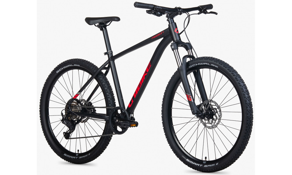 Dviratis Unibike Mission 27.5 2026 black - 2