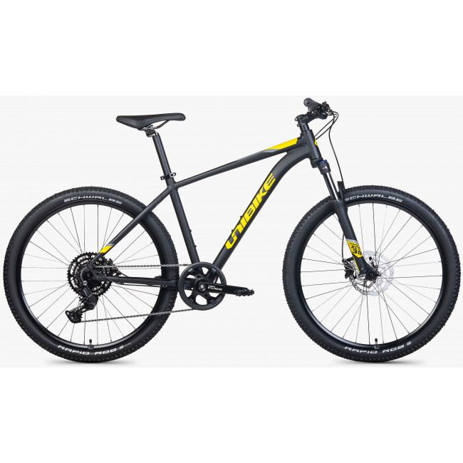 Dviratis Unibike Shadow 27.5 2026 black-yellow