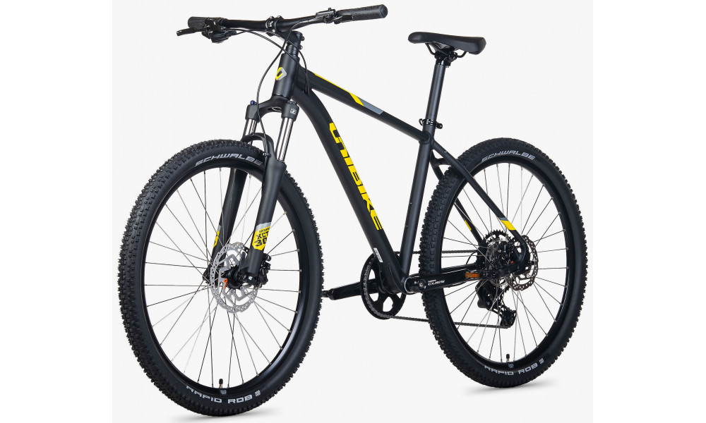 Dviratis Unibike Shadow 27.5 2026 black-yellow - 3