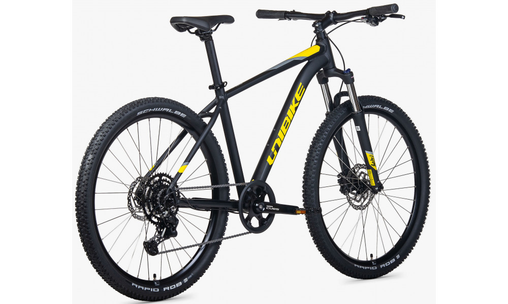 Dviratis Unibike Shadow 27.5 2026 black-yellow - 5