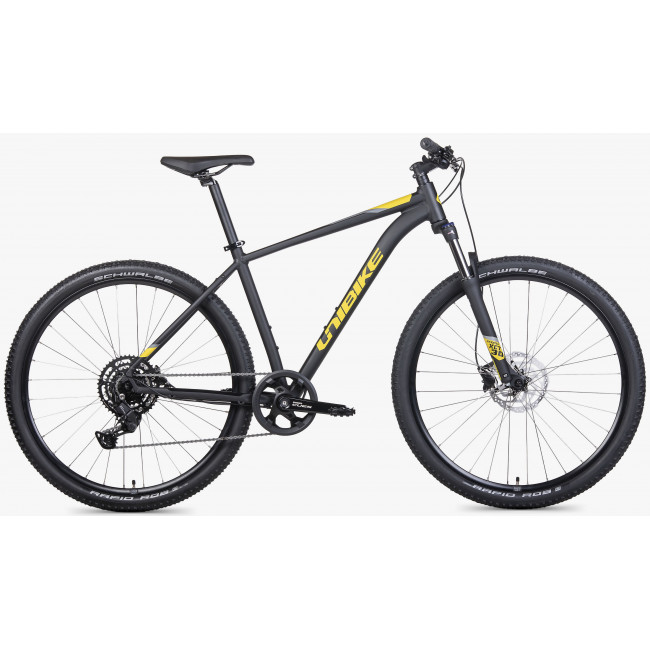 Dviratis Unibike Shadow 29 2026 black-yellow