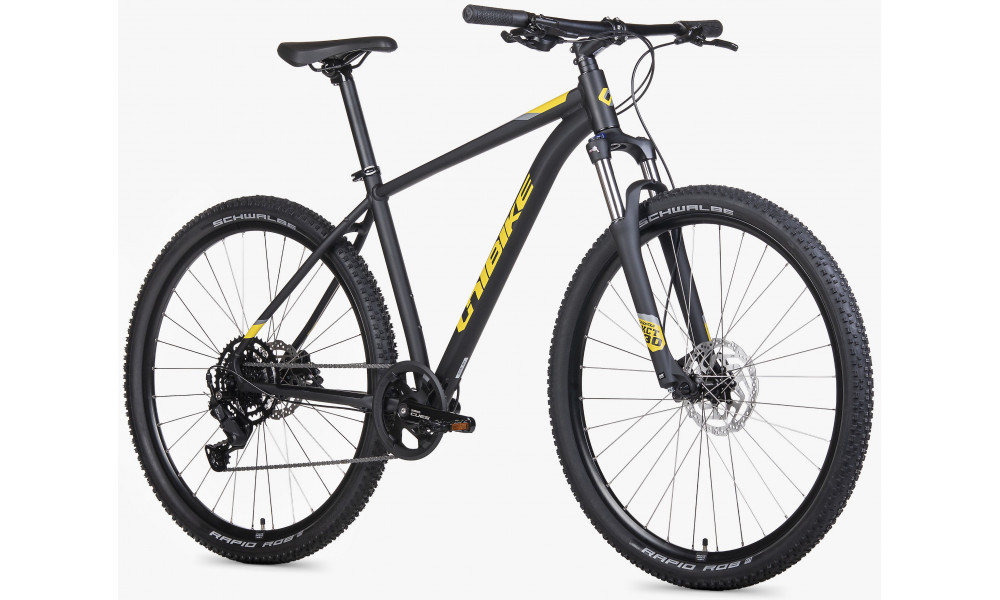Dviratis Unibike Shadow 29 2026 black-yellow - 2