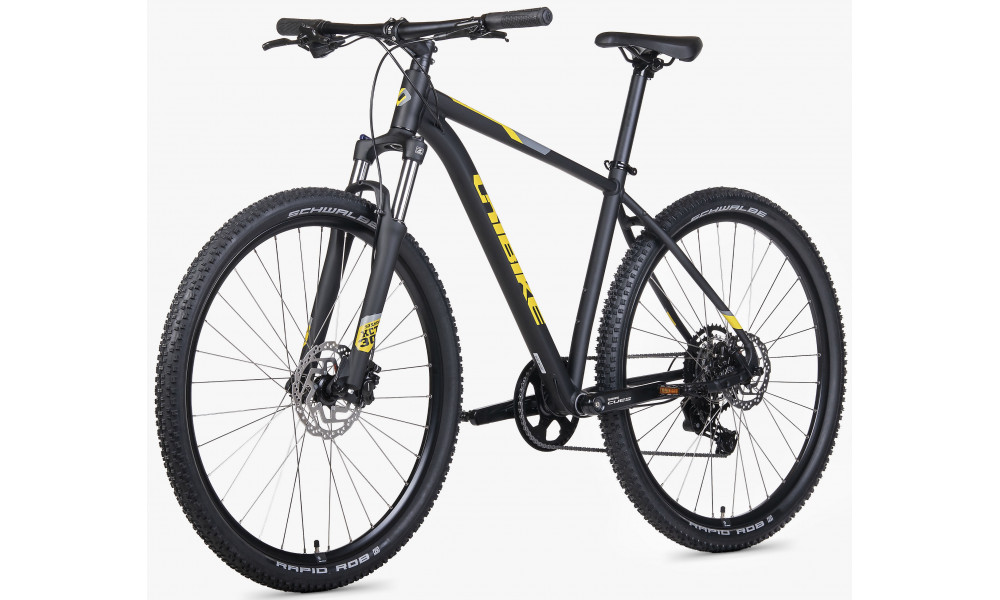 Dviratis Unibike Shadow 29 2026 black-yellow - 3