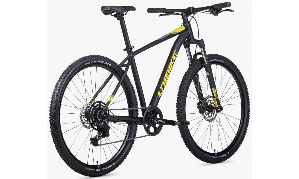 Dviratis Unibike Shadow 29 2026 black-yellow - 5