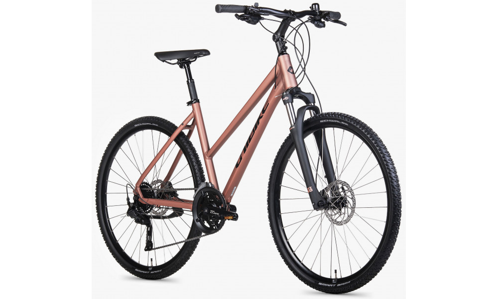 Dviratis Unibike Crossfire LDS 2026 coral - 2