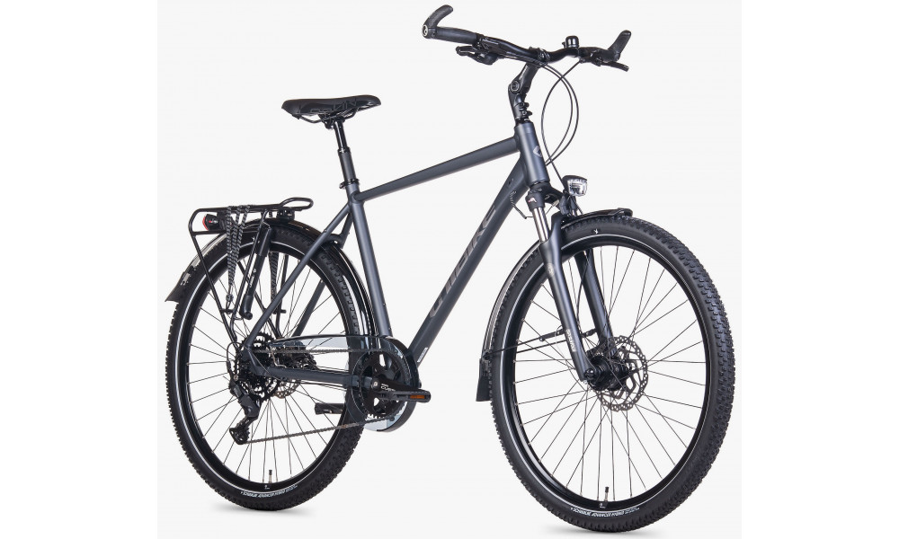 Dviratis Unibike Explorer GTS 2026 grey - 2