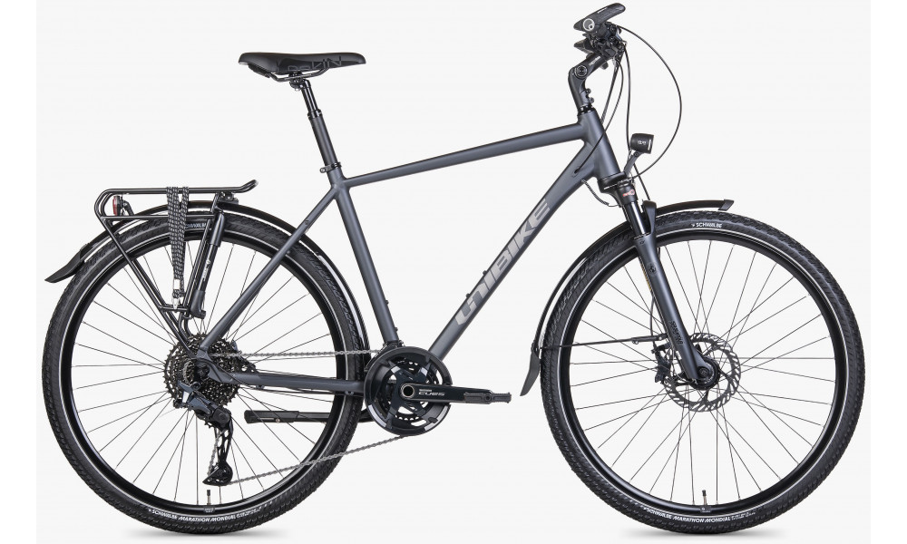 Dviratis Unibike Globetrotter GTS 2026 grey - 1