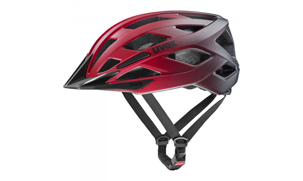 Šalmas Uvex i-vo 2 red-black matt 