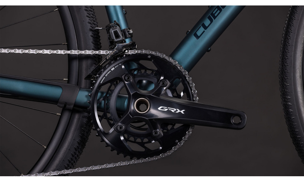 Dviratis Cube Nuroad Race royalgreen'n'black 2026 - 6