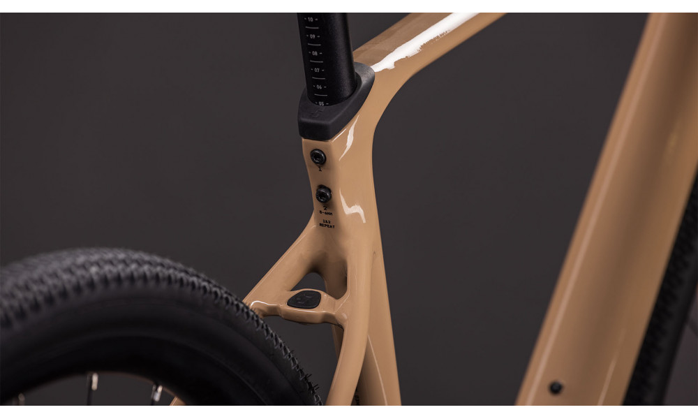 Dviratis Cube Nuroad Race cappuccino'n'black 2026 - 4