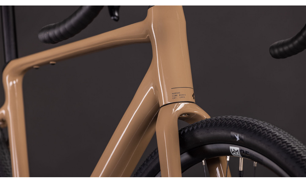 Dviratis Cube Nuroad Race cappuccino'n'black 2026 - 7