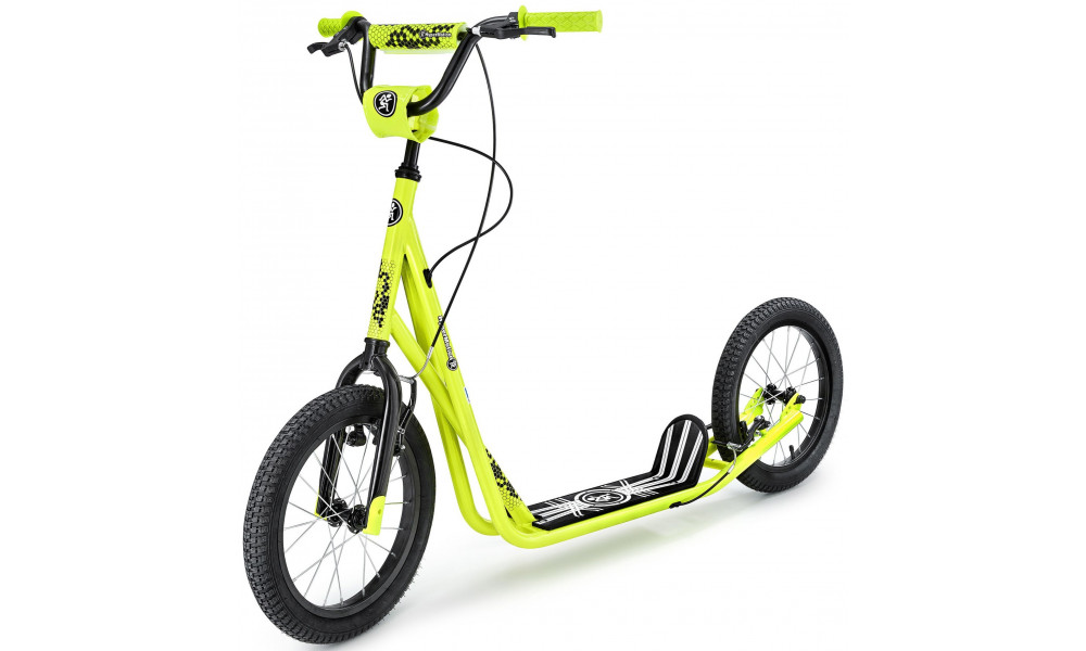 Paspirtukas HyperMotion Runkie 16" yellow - 1