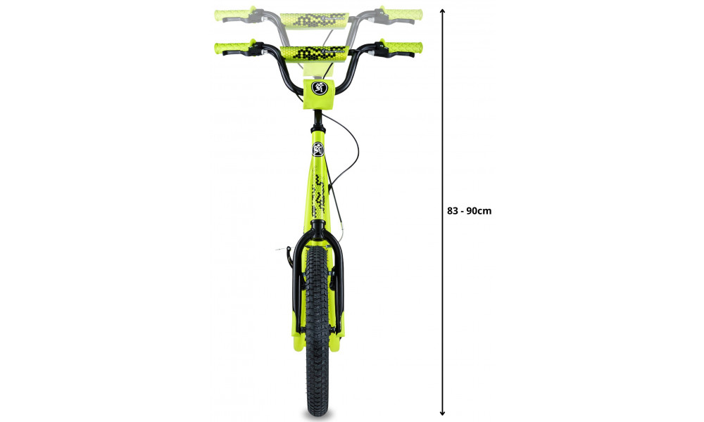 Paspirtukas HyperMotion Runkie 16" yellow - 11