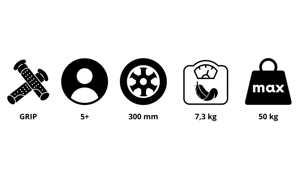 Paspirtukas HyperMotion Ruby 12.2 cherry - 2