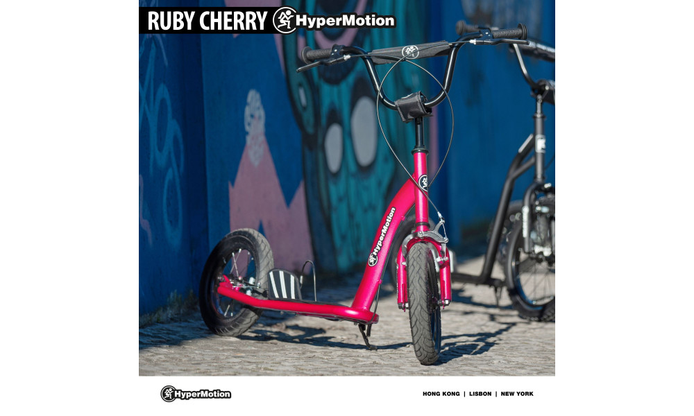 Paspirtukas HyperMotion Ruby 12.2 cherry - 5