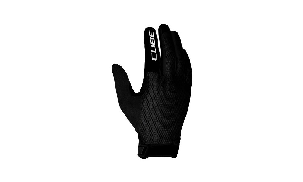 Pirštinės Cube Rookie Long black - 1