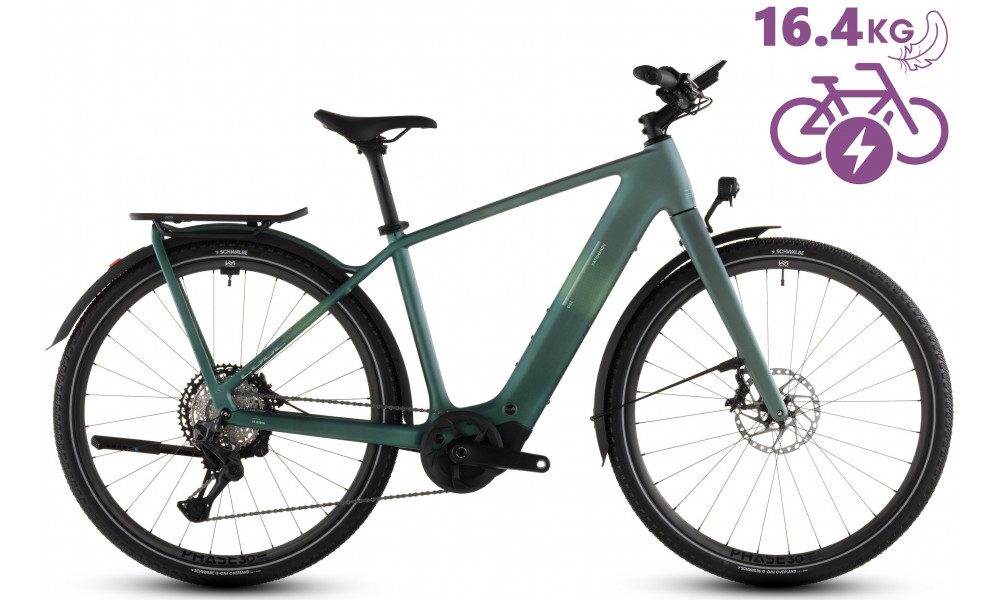 Elektrinis dviratis Cube Kathmandu Hybrid C:62 SLT 400X seafoam'n'chrome 2026 - 8