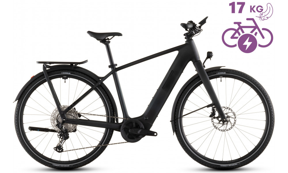 Elektrinis dviratis Cube Kathmandu Hybrid C:62 SLX 400X liquidblack'n'bluedust 2026 - 4